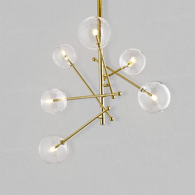 Đèn chùm thủy tinh N86401