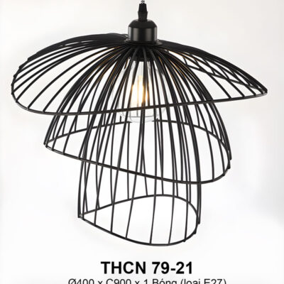 Đèn thả trần khung lưới 3 tầng trang trí nội thất hiện đại THCN 79-21 - Image 8