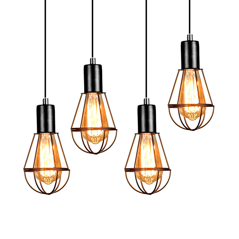 Đèn thả trần trang trí thiết kế Công nghiệp TCF71 - Image 5