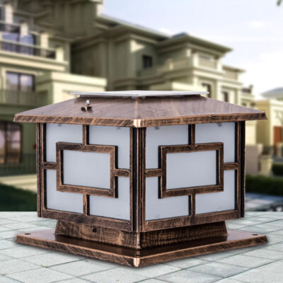 Đèn trụ trang trí sân vườn ngoài trời dùng năng lượng mặt trời TD 04 - Image 2