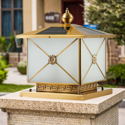 Đèn trụ trang trí sân vườn phong cách Tân cổ điển TD05-20 - Image 4