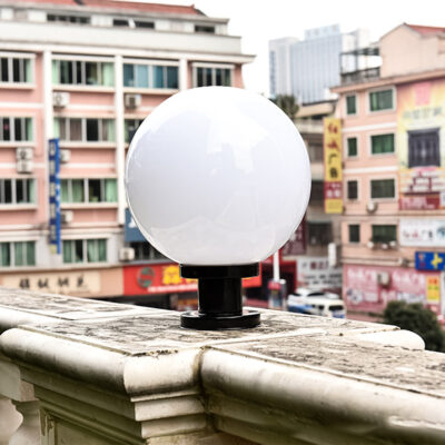 Đèn trụ trang trí sân vườn ngoài trời Hiện đại dùng năng lượng mặt trời TD 09-18 - Image 8