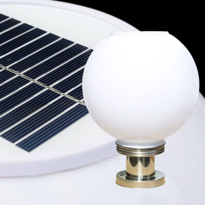 Đèn trụ trang trí sân vườn ngoài trời Hiện đại dùng năng lượng mặt trời TD 09-18 - Image 2