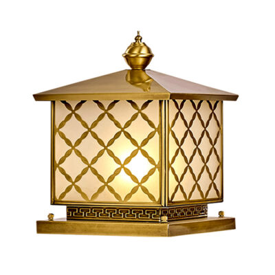 Đèn trụ trang trí sân vườn ngoài trời Cổ điển TD 23