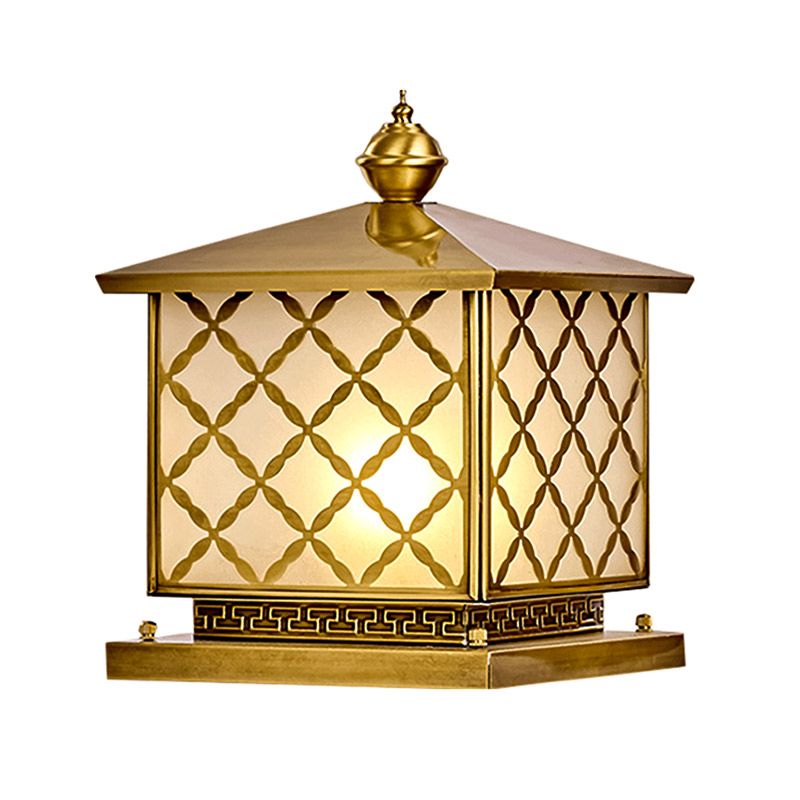 Đèn trụ trang trí sân vườn ngoài trời Cổ điển TD 23