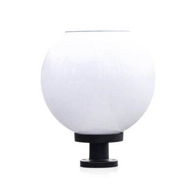 Đèn trụ năng lượng mặt trời trang trí sân vườn ngoài trời TD09-18 Đen