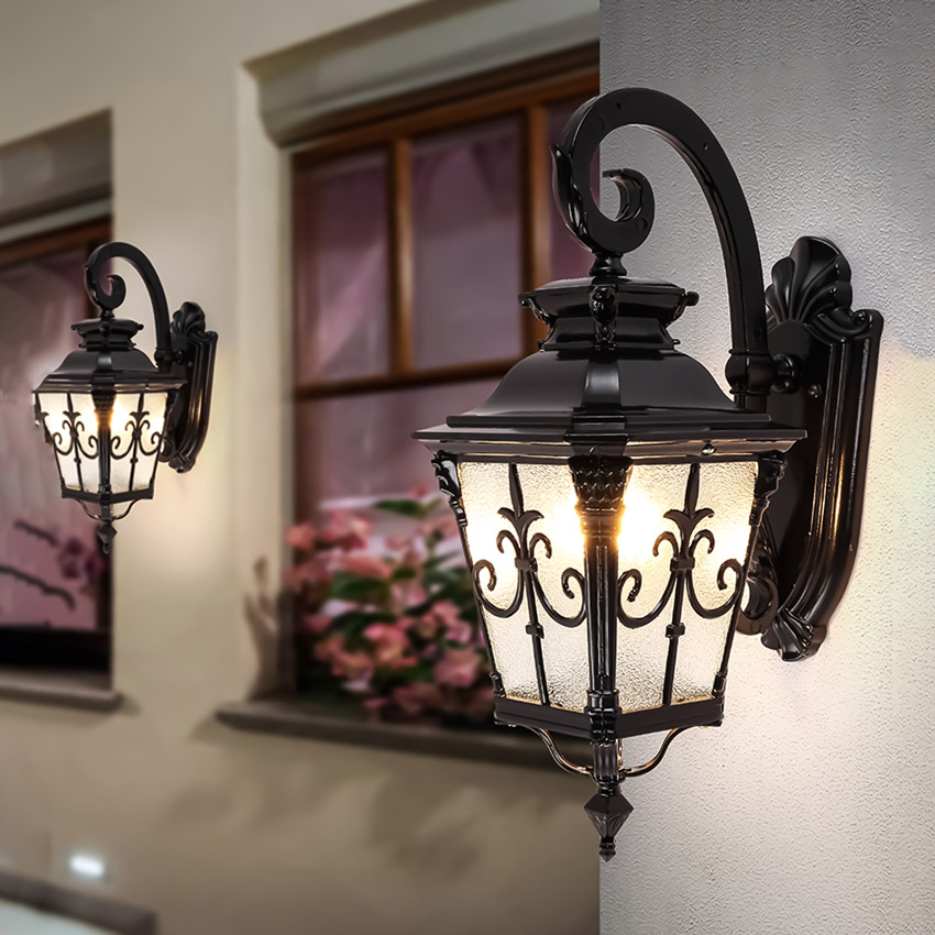 Đèn gắn tường trang trí ngoài trời Cổ Điển TD 47-TD 48 - Image 2