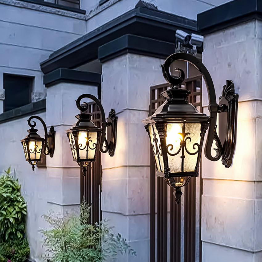 Đèn gắn tường trang trí ngoài trời Cổ Điển TD 47-TD 48 - Image 3