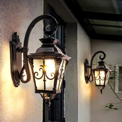 Đèn gắn tường trang trí ngoài trời Cổ Điển TD 47-TD 48 - Image 4
