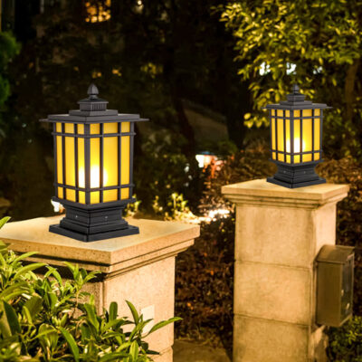 Đèn trụ trang trí sân vườn Cổ điển TD8193E - Image 4