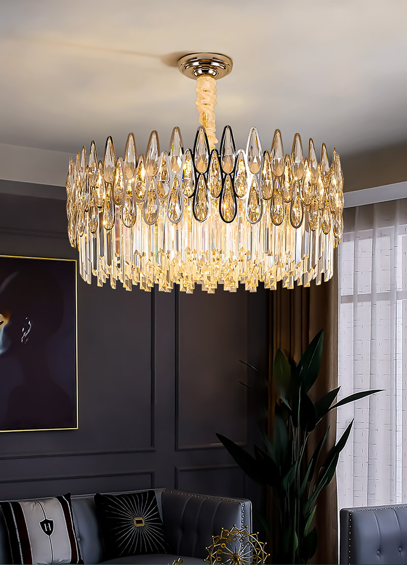 Đèn thả trần Tân cổ điển trang trí TH 8100-21 - Image 4