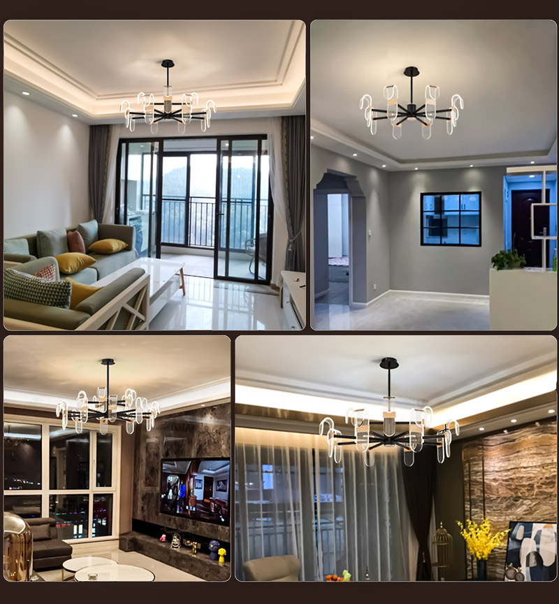 Đèn trang trí thả trần phong cách đương đại - Image 8