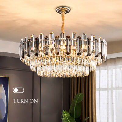 Đèn chùm pha lê thả trần trang trí TH 8193- TH 8194 - Image 3