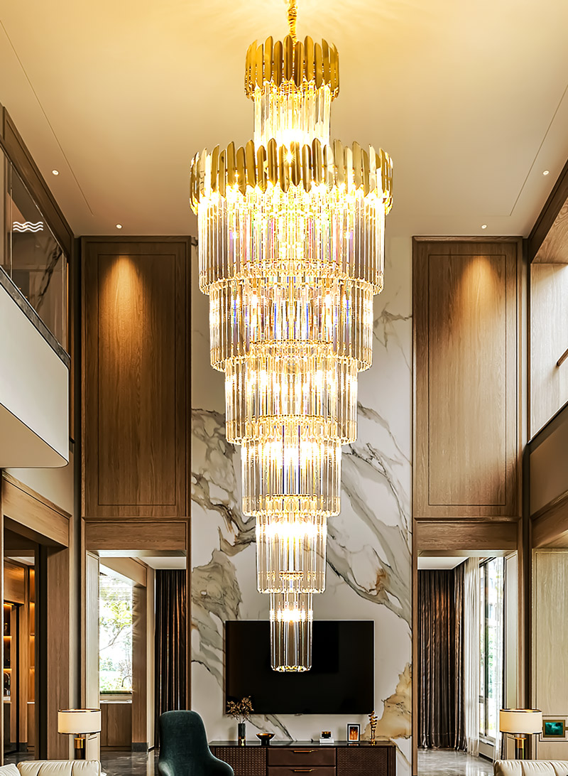 Đèn chùm thả trần trang trí Cổ Điển TH 8249 - Image 5