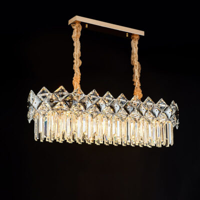 Đèn chùm pha lê thả trần trang trí Cổ điển TH 8268 - TH 8269 - TH 8270 - Image 3