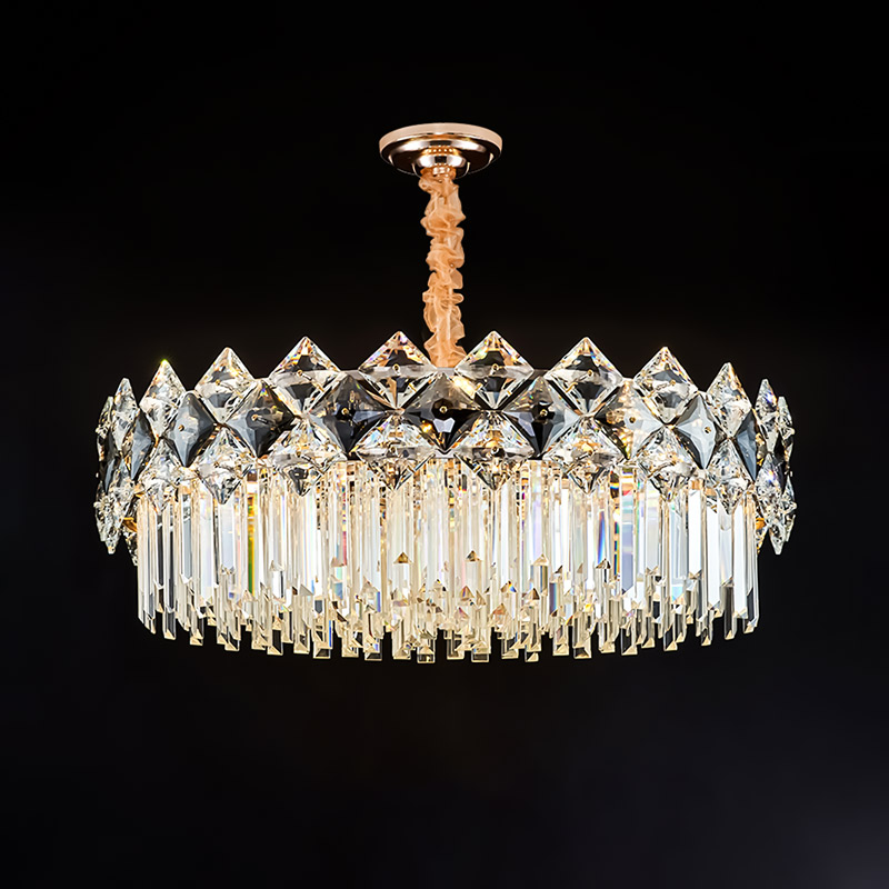 Đèn chùm pha lê thả trần trang trí Cổ điển TH 8268 - TH 8269 - TH 8270 - Image 2