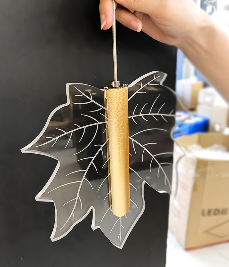 Đèm thả trần trang trí hình Lá cây dương xỉ TH 8292 - TH 8293 - Image 6