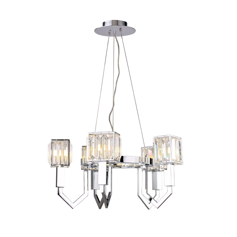 Đèn thả trần trang trí hợp kim cao cấp THD1366-6