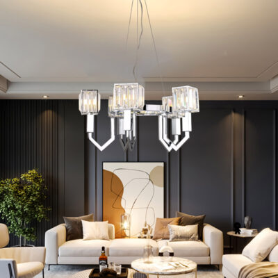 Đèn thả trần trang trí hợp kim cao cấp THD1366-6 - Image 2