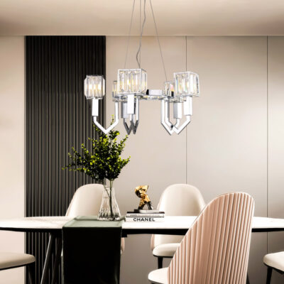 Đèn thả trần trang trí hợp kim cao cấp THD1366-6 - Image 3