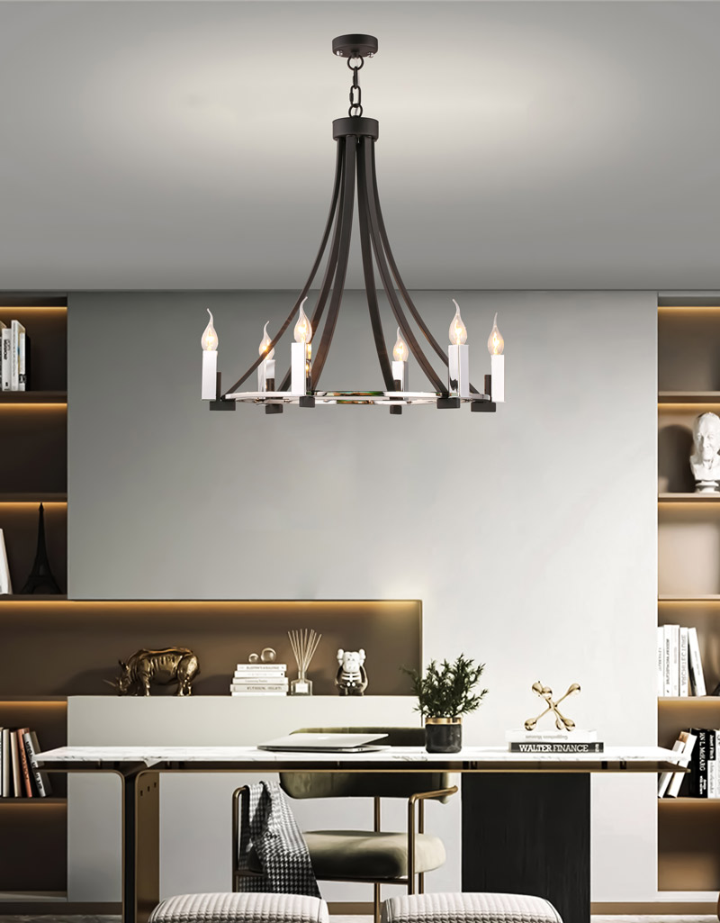Đèn thả trần trang trí Công nghiệp TH1356-6 - Image 3