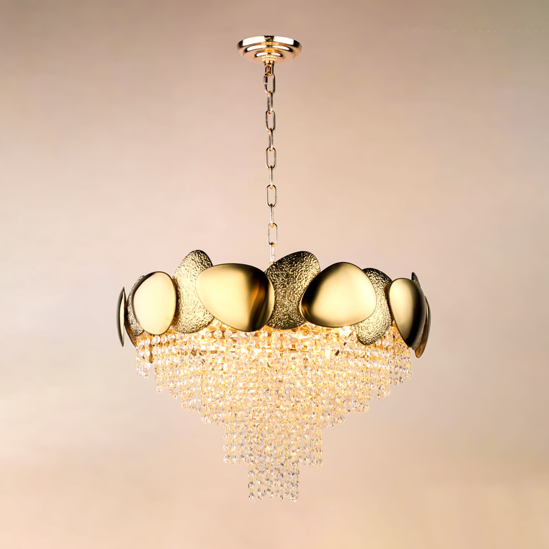 Đèn pha lê thả trần trang trí Tân cổ điển TH71901 - Image 2