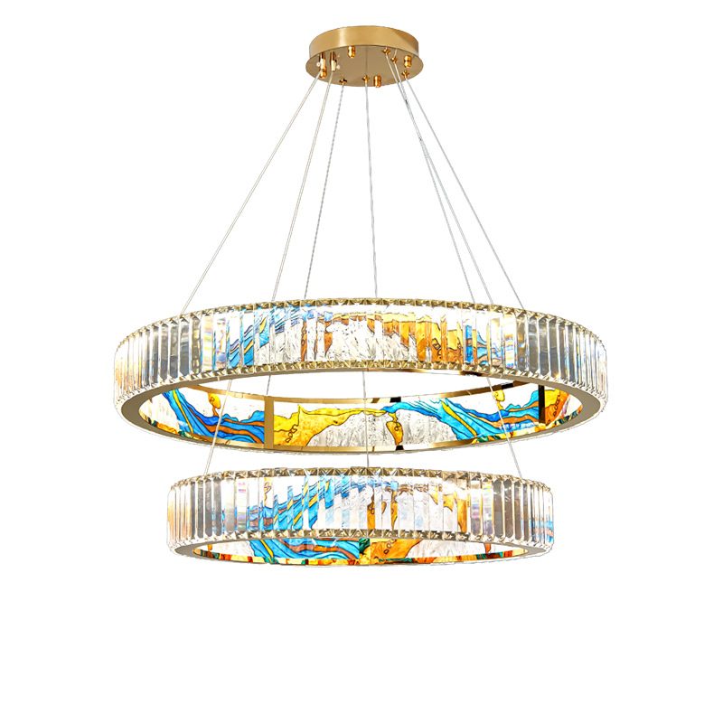 Đèn thả trần trang trí hiện đại LED 3 chế độ TH8088 - Image 2