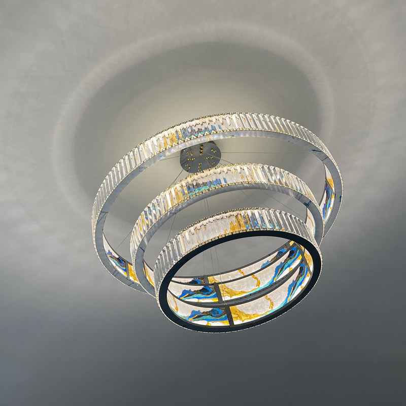 Đèn thả trần trang trí hiện đại LED 3 chế độ TH8088 - Image 4