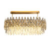 Đèn thả trần pha lê trang trí bàn ăn Tân cổ điển TH 8102-21