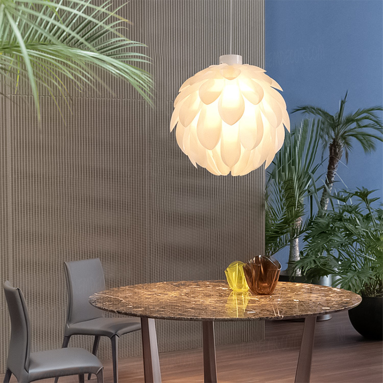Đèn thả trang trí lông vũ TTK83 - Image 2