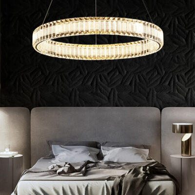 Đèn thả vòng tròn pha lê trang trí TH8340