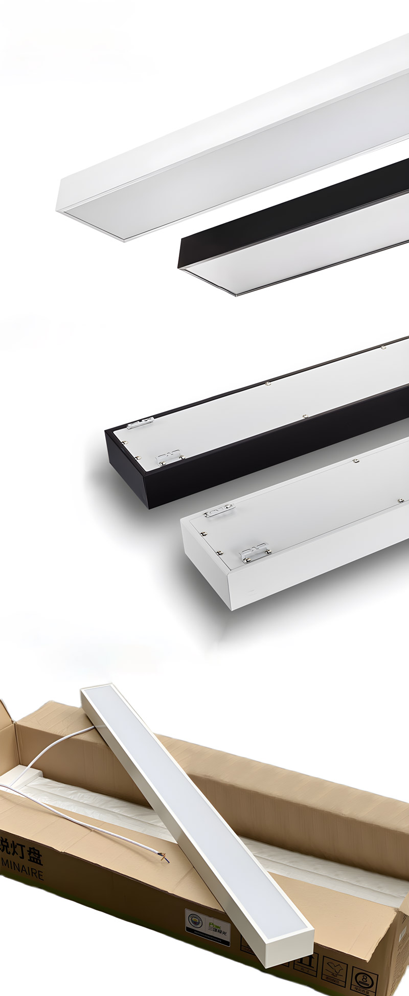 Đèn trang trí thả trần công nghiệp THCN 214B/Đen - Image 3