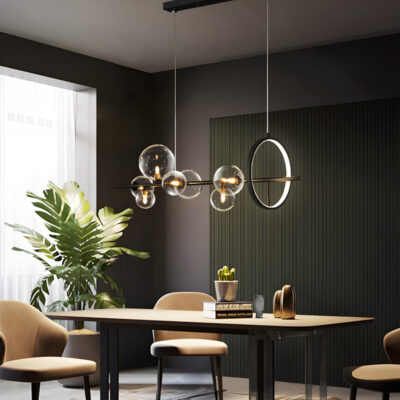 Đèn trang trí thả trần Hiện Đại bóng thủy tinh THCN 232-21 - Image 3