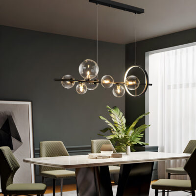 Đèn trang trí thả trần Hiện Đại bóng thủy tinh THCN 232-21 - Image 2