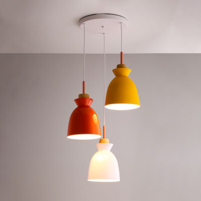 Đèn thả trần trang trí Hiện đại bằng Gỗ tự nhiên THCN07B - Image 2