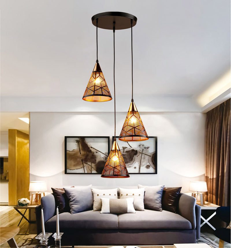 Đèn thả trần trang trí Công nghiệp THCN1115-3 - Image 3