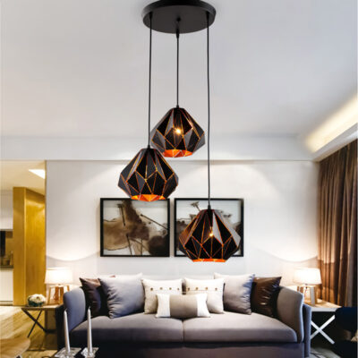 Đèn thả trần trang trí Công nghiệp thiết kế độc đáo THCN206-3 - Image 3