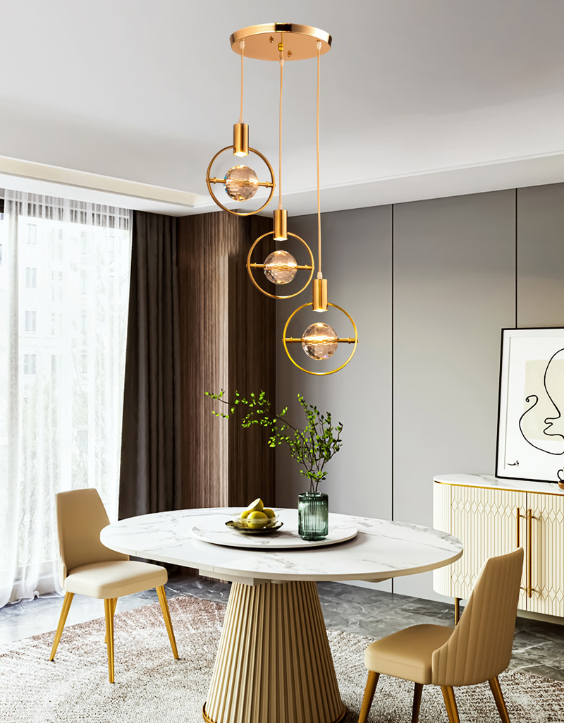 Đèn thả trần trang trí Tân cổ điển THCN242 - Image 3