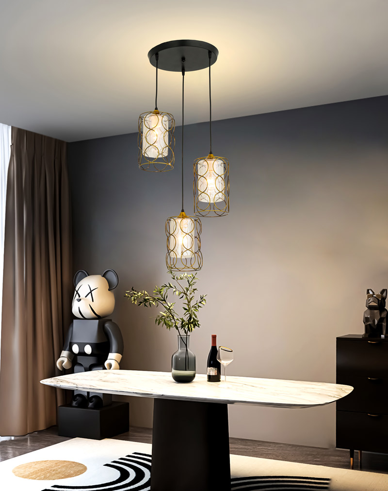 Đèn thả trần trang trí Công nghiệp THCN4066-3 - Image 2