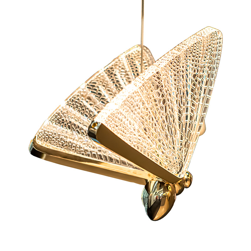 Đèn thả trần pha lê trang trí Butterfly Lamp THD110 - Image 2