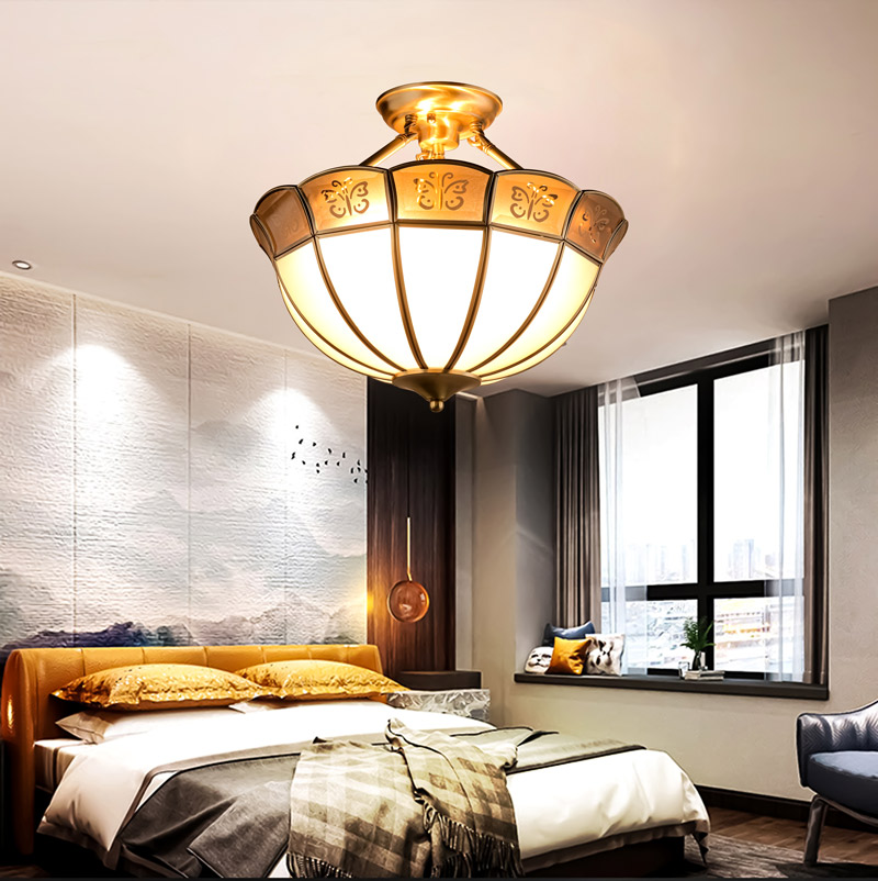 Đèn ốp trần trang trí bằng đồng OP-THD2323 - Image 4
