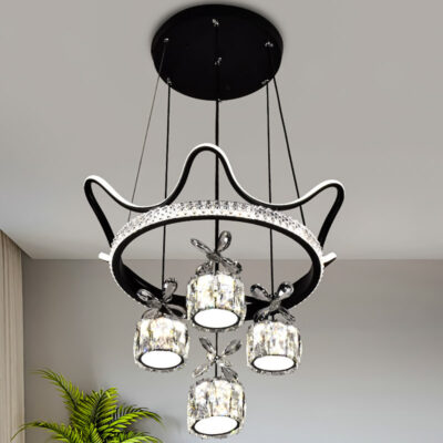 Đèn pha lê thả trần trang trí Tân cổ điển THDBA05 - Image 3