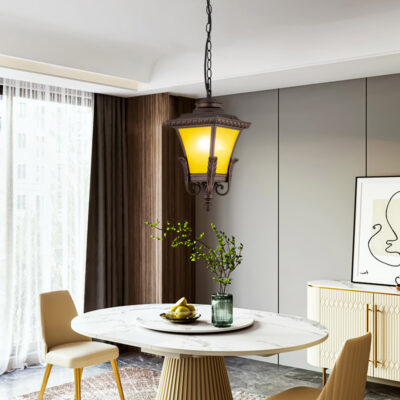 Đèn thả trần trang trí ngoài trời Tân cổ điển THSH934 - Image 4