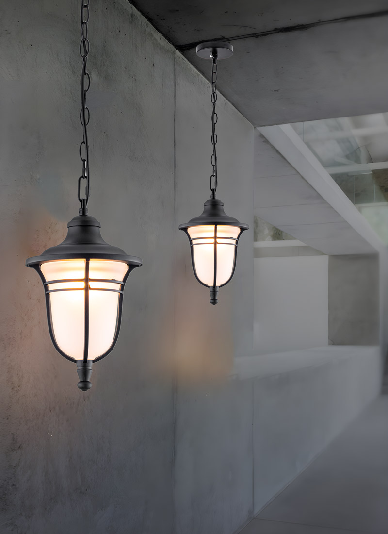 Đèn thả trần trang trí ngoài trời Tân cổ điển THSH856 - Image 5
