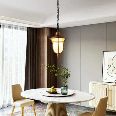 Đèn thả trần trang trí ngoài trời Tân cổ điển THSH856 - Image 3