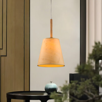 Đèn thả trần trang trí bằng gỗ THVR0028B - Image 2