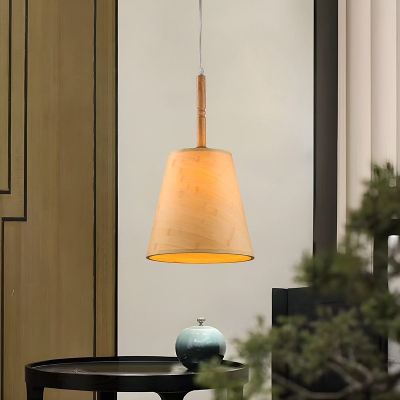 Đèn thả trần trang trí bằng gỗ THVR0028B - Image 2