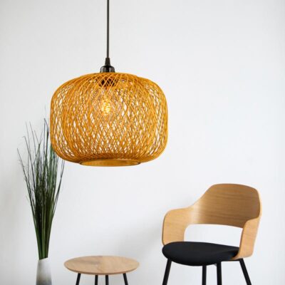 Đèn thả trần trang trí bằng tre tự nhiên THVR1026 - Image 2