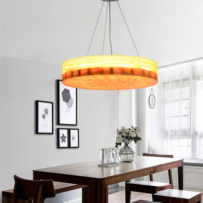 Đèn thả trần trang trí bằng gỗ tự nhiên THVR60010B12 - Image 4