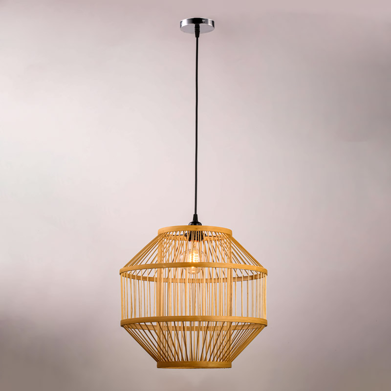 Đèn thả trần trang trí bằng tre tự nhiên THVR9156 - Image 2